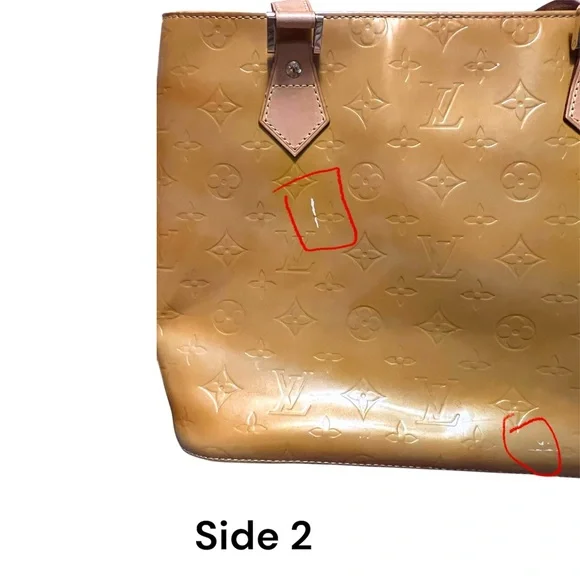 Louis Vuitton Houston Vernis Monogram Tote Bag - Picture 4 of 15